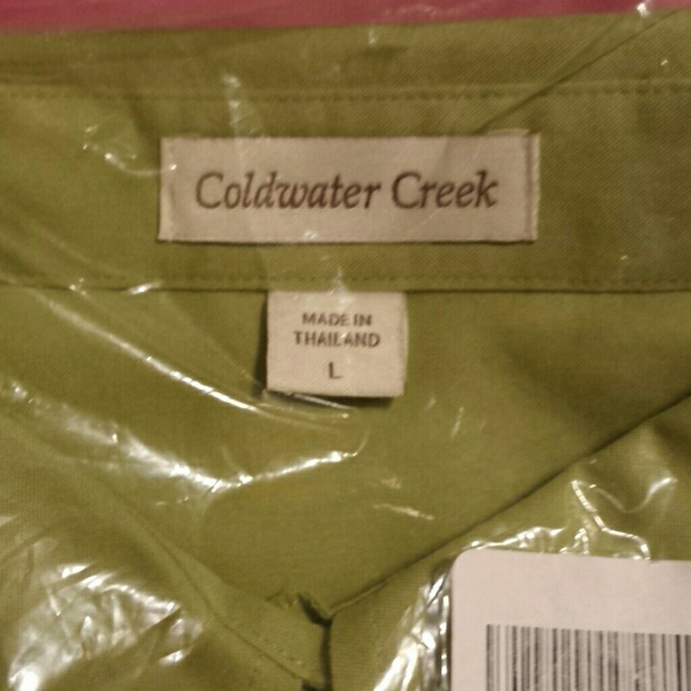 Coldwater Creek NIP Long Sleeve Blouse - Picture 3 of 4
